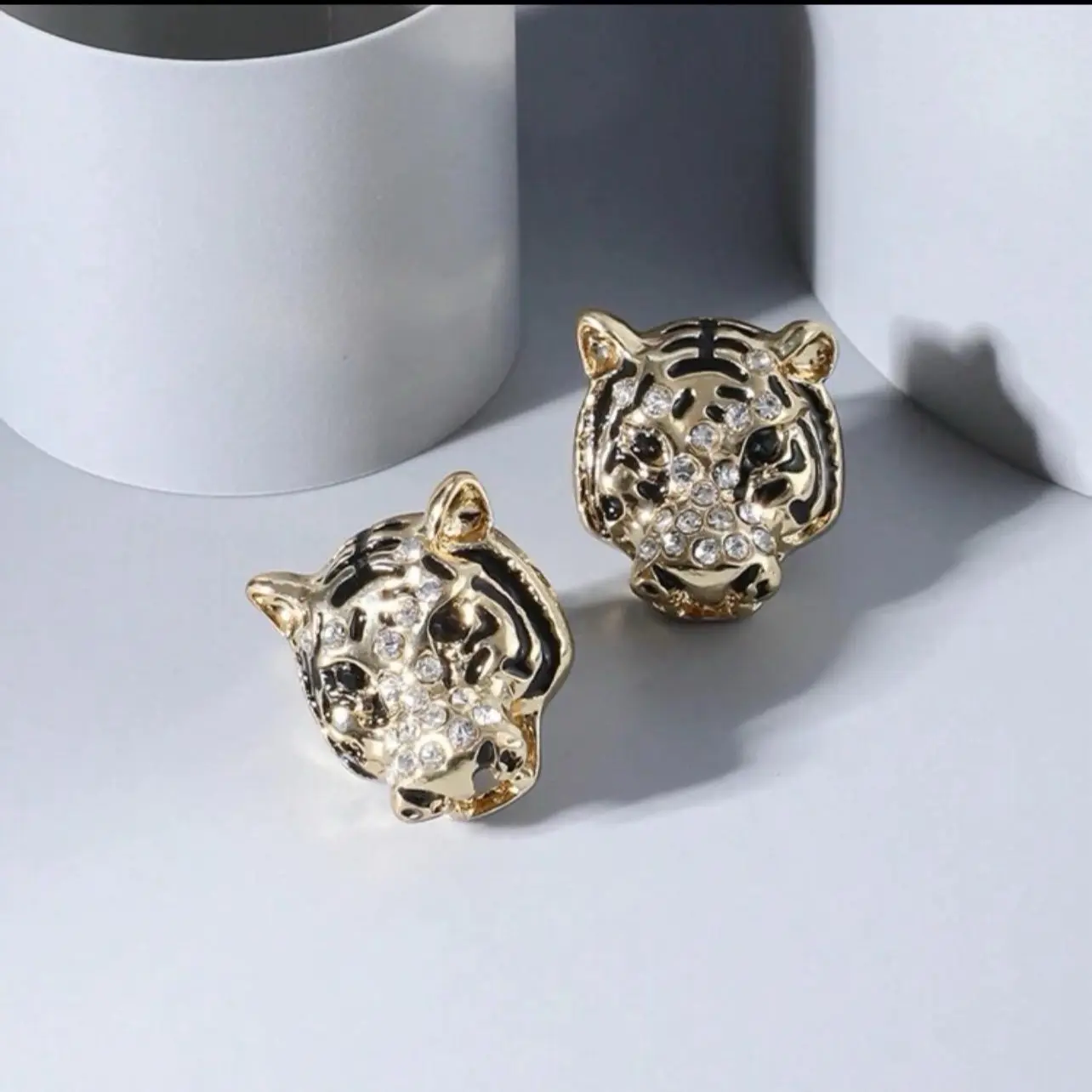 Tiger earrings