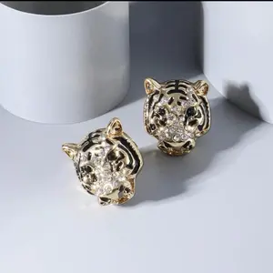 Tiger earrings
