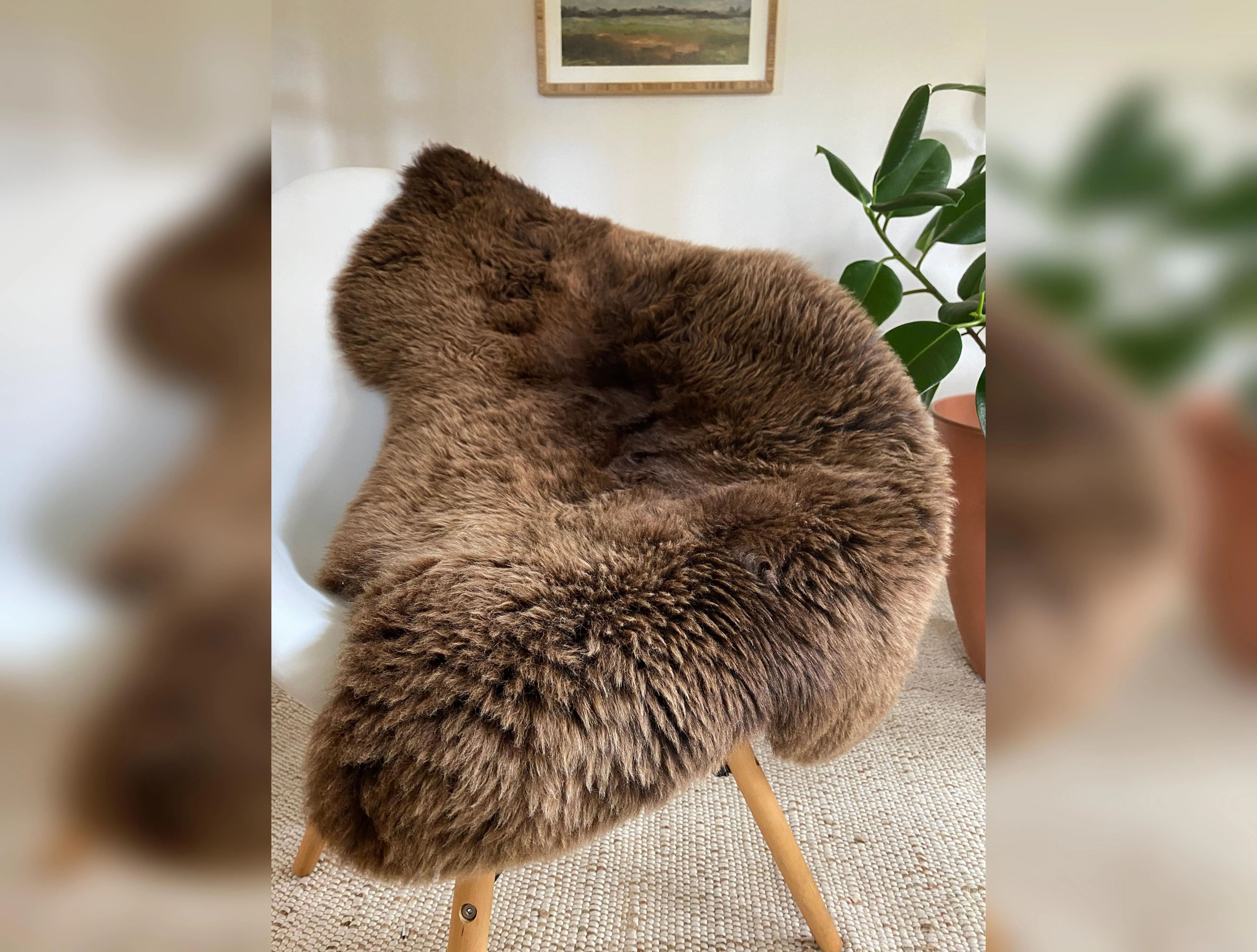 Classic Light Brown Sheepskin