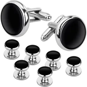 for men mens cufflinks and studs, tuxedo shirt studs set men, br cuff links wedding/banquet/ceremony/biness