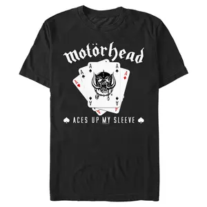 Men's Motorhead Aces Up My Sleeve T-Shirt