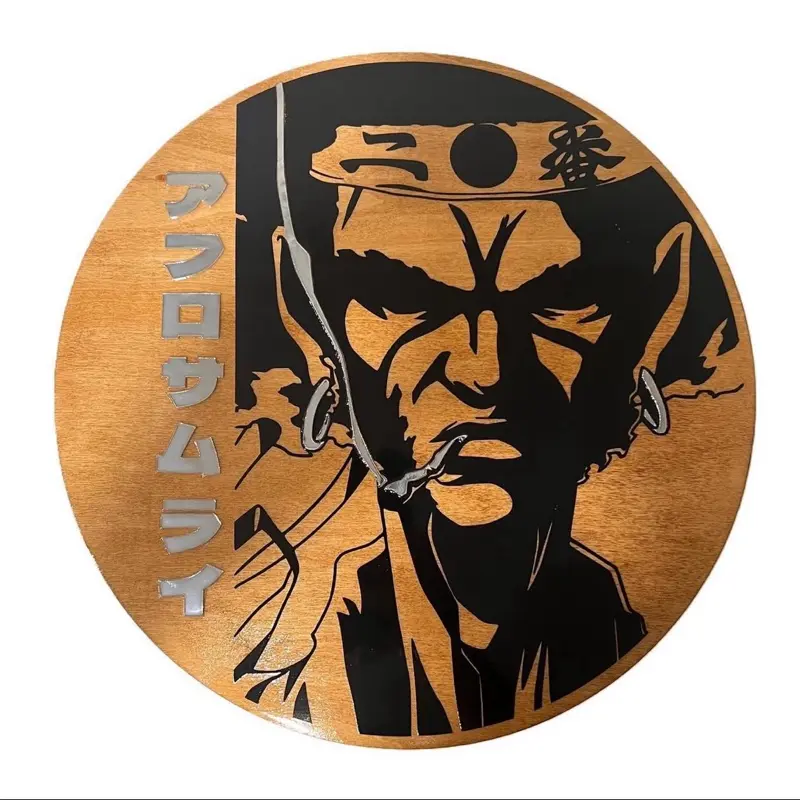 AFRO SAMURAI Anime Wall Art - Beautiful Manga Wall Decor for Home