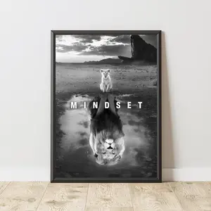 [UNFRAMED POSTER] Motivational Poster, Motivational Print, Motivation Wall Art, Inspirational Quote Wall Art, Home Gym Decor, Office Decor, Entrepreneur Mind