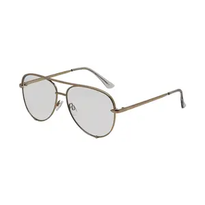 Mad Shade Clear Aviator Eyeglasses #49