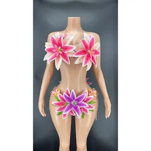 Adam and Eve 2 piece Swim Red