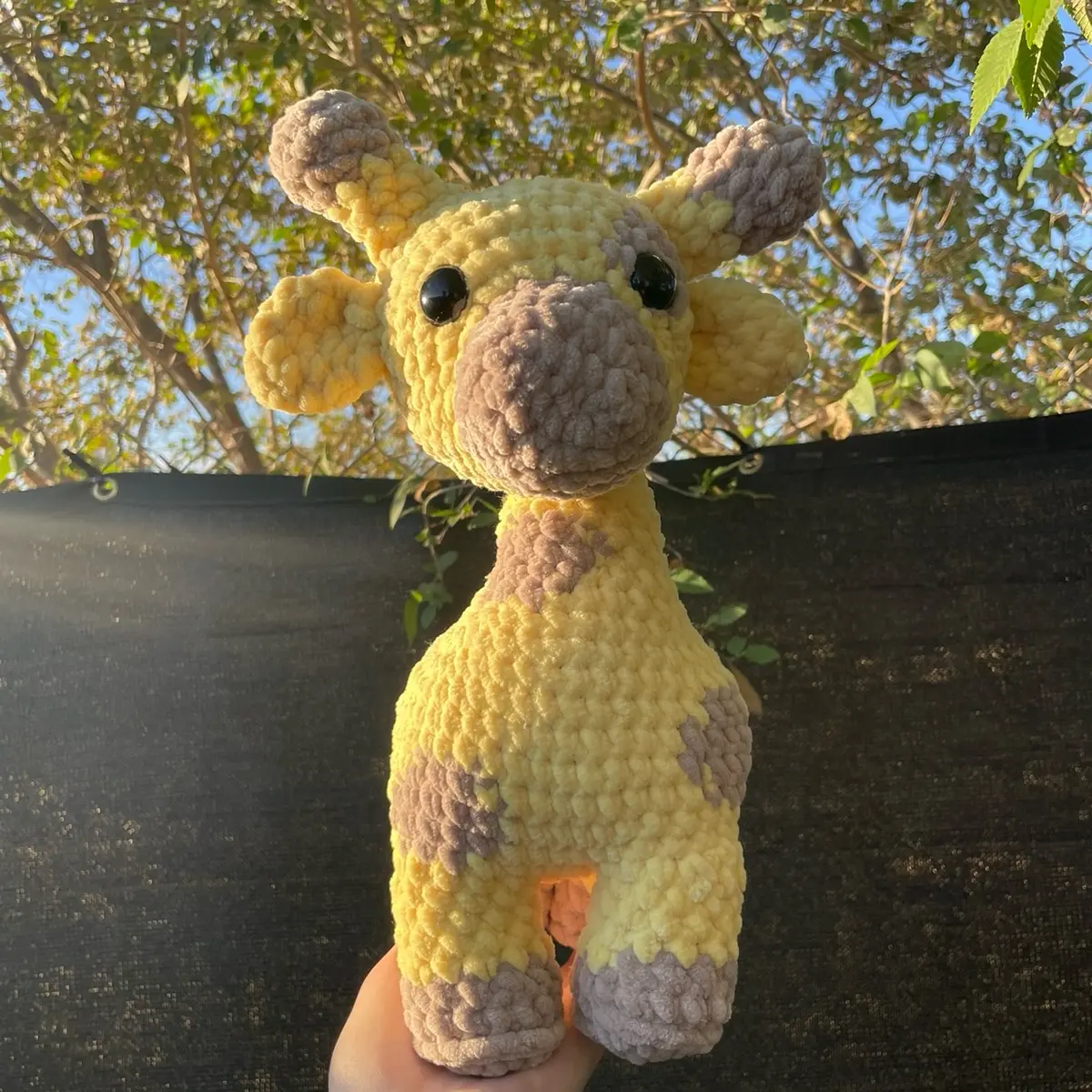 Giraffe Crochet Plush