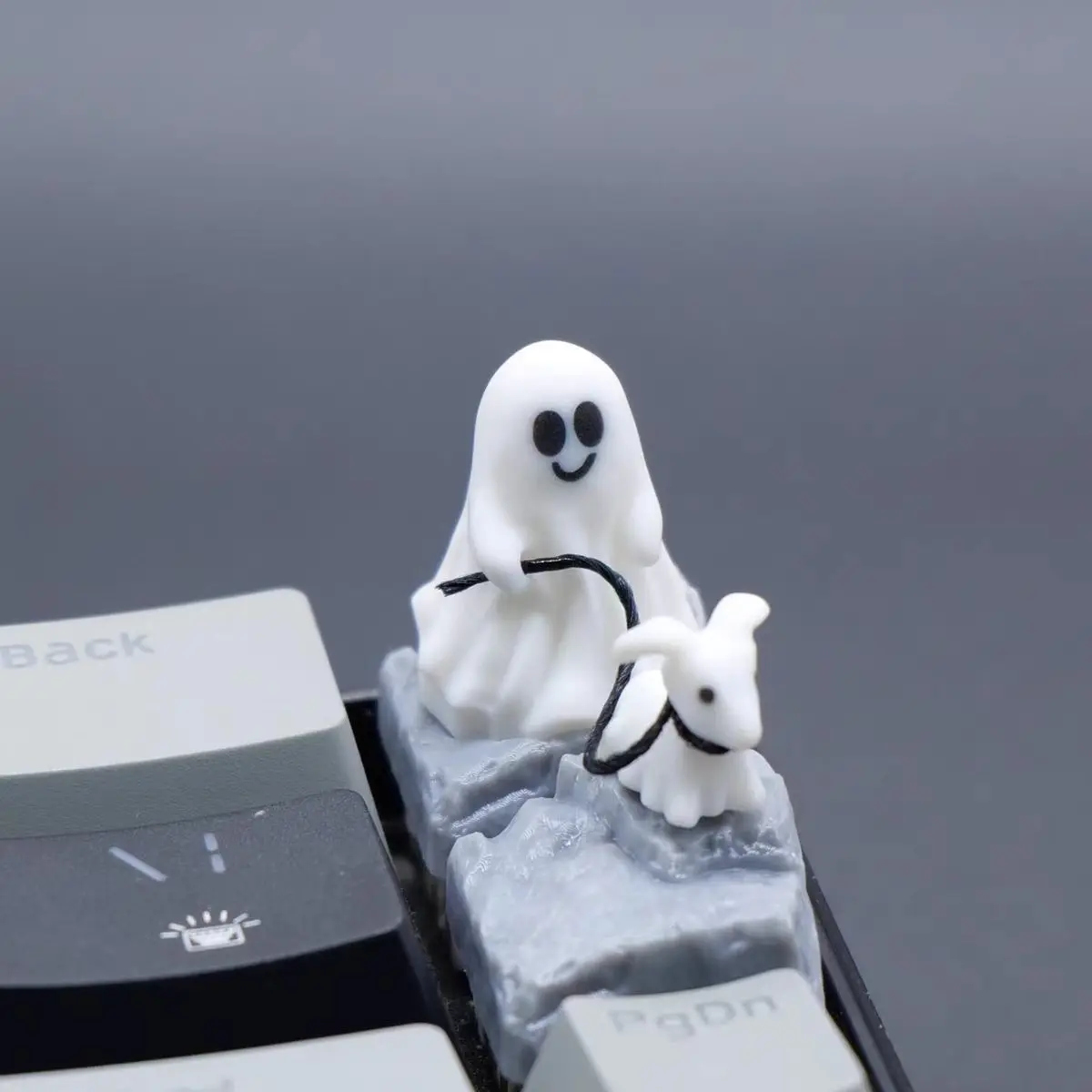 Halloween special edition ghost keycaps-the most fun gift and a favorite among guys !A limited -time offer you don’t want to miss