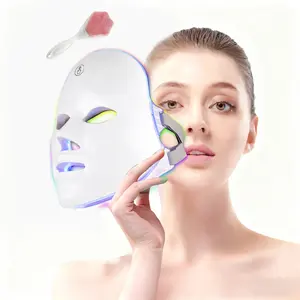 2027 New Light Therapy Mask, Skin Repair, Acne Removal, Anti-Wrinkle, Portable Skincare Tool, USB Charging, Home Beauty Kit, Free Cleansing Brush