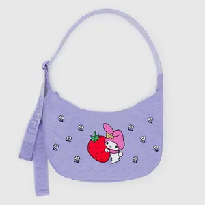 My Melody x Baggu Embroidered Nylon Crescent Bag My Melody x Baggu Embroidered Nylon Crescent Bag
