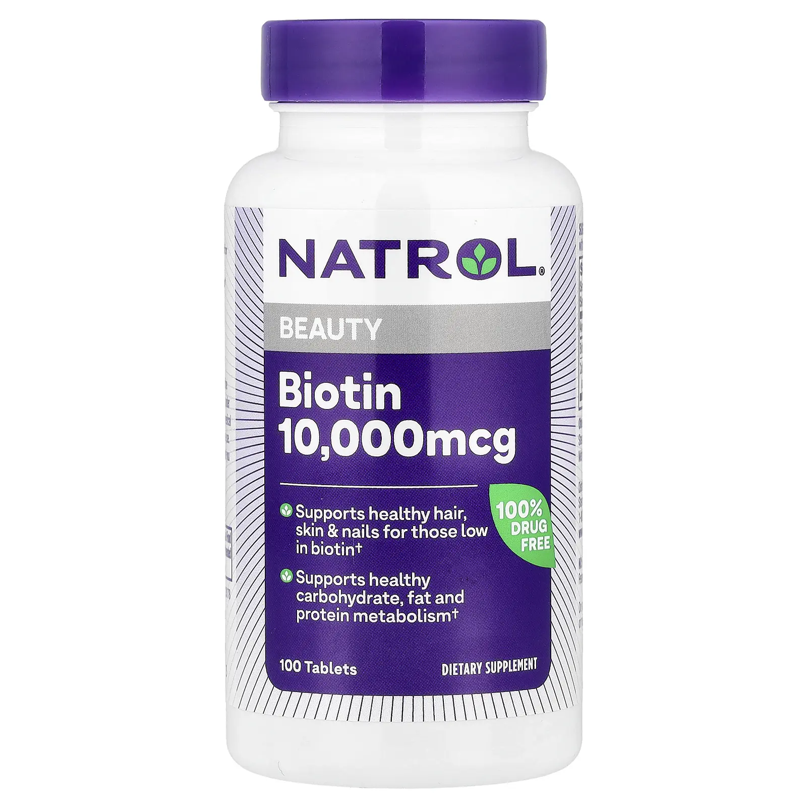 Natrol Biotin, 100 Tablets