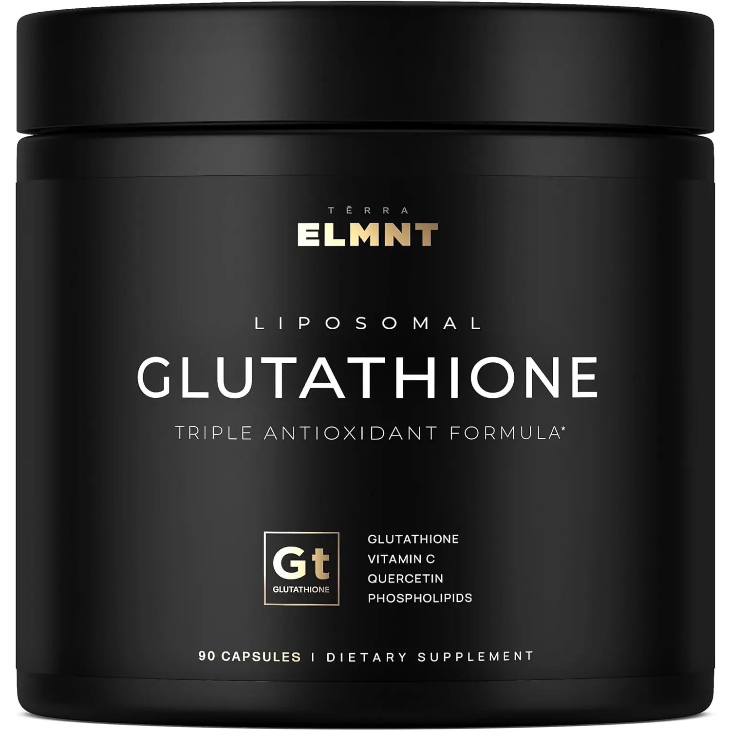 Liposomal Glutathione Supplement with Vitamin C Quercetin L Glutathione High Absorption Immune Support 90 Capsules