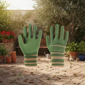 3 pairs of horticultural industrial gloves, Heavy Duty, Abrasion Resistant, wear-resistant and puncture-proof, of high quality, washable, suitable for rose picking and gardening operations