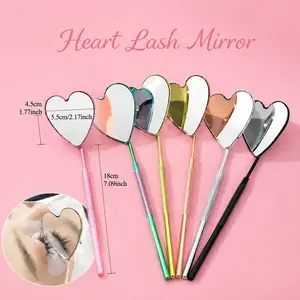 Heart Lash Inspection Mirror (Thin)
