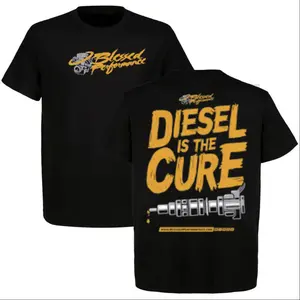180g[100%cotton]Blessed Performance Dsel Is The Cure T-Shirt, Car Parts Shirt For Truck & Car Enthusiast, Unisex Casual Shortsleeve Crewneck 100% Cotton, Made in USA