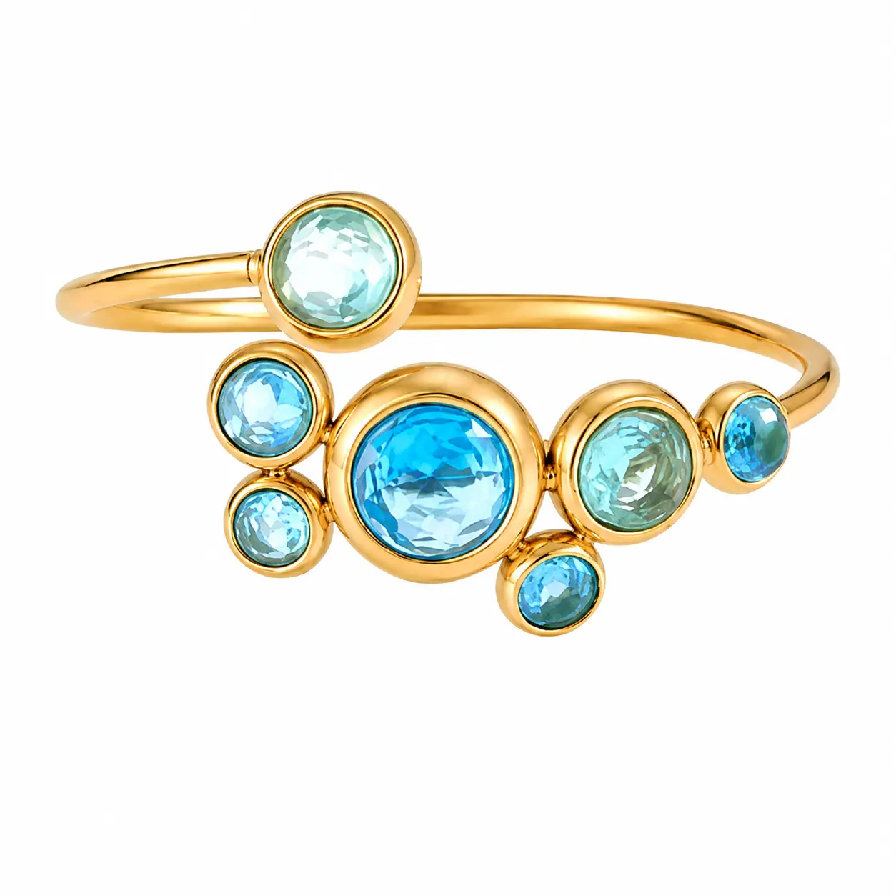 Women's 14K Gold Adjustable Ring - Stylish Everyday Wear Fashion Accessory, Ideal Gift for Her