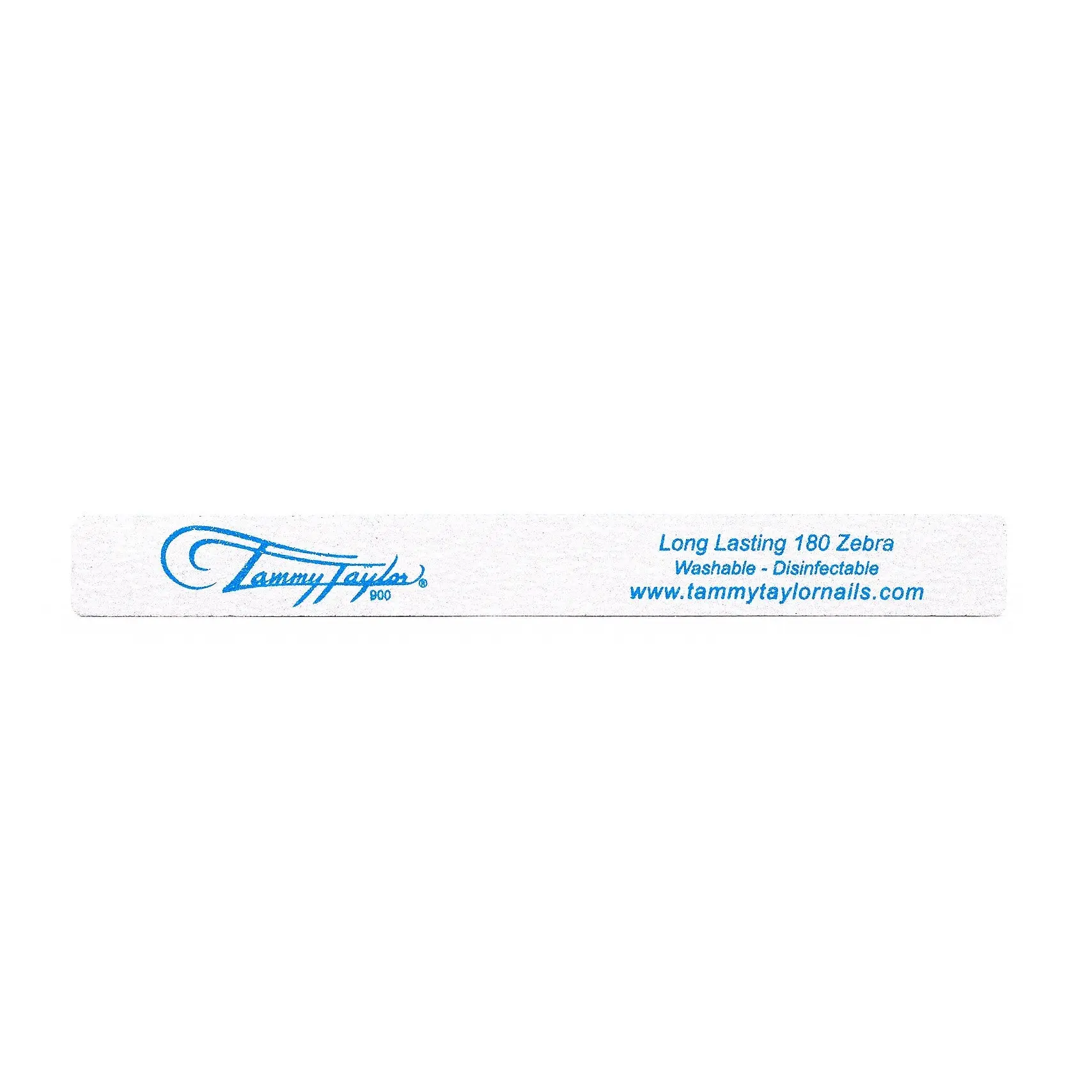 Tammy Taylor Nails Long Lasting 180 Zebra File - Washable, Disposable, Long-Lasting Nail File for Nail Care