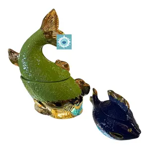 Inle and Abata Sopera Santeria Ritual Vessel for Orisha Offerings and Altars – Ornamental Pot for Yoruba Spiritual Practices