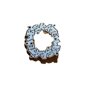 Long Beach Skate Co Spell Logo Pin