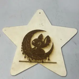 Engraved Star Personalized with Your Choice of Picture or Name Add Details at Checkout