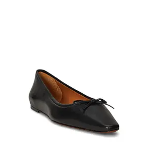 Polo Ralph Lauren - Pointed Leather Ballet Flat
