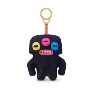 ZURU Fugglers Keyring Charm 5" Plushies (Black Annoyed Alien)