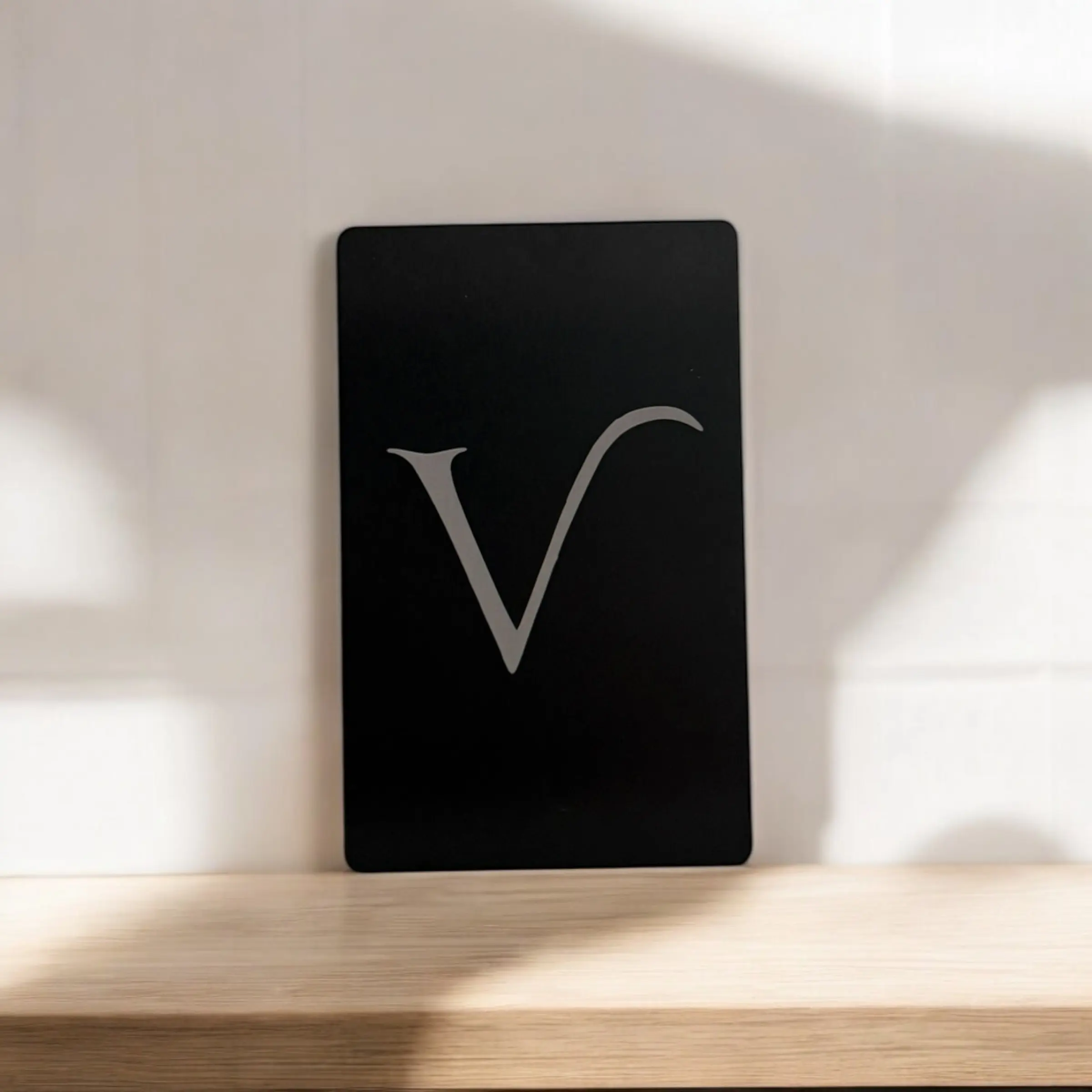 Limited Edition Metal Club V Card