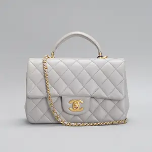 Pre-owned CHANEL lambskin Crossbody Bags Classic Single FlapMini Top Handle Bag BGP152162