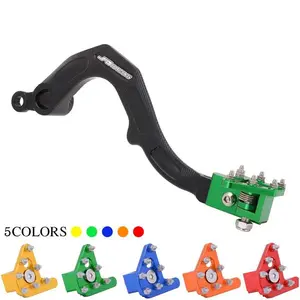 Dirt Bike Rear Brake Pedal Foot Lever for Kawasaki KX450F 2006-2018 KX450 2019-2024 KLX450R 2008-2019