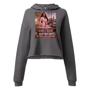 Millionaire Mom Crop Hoodie