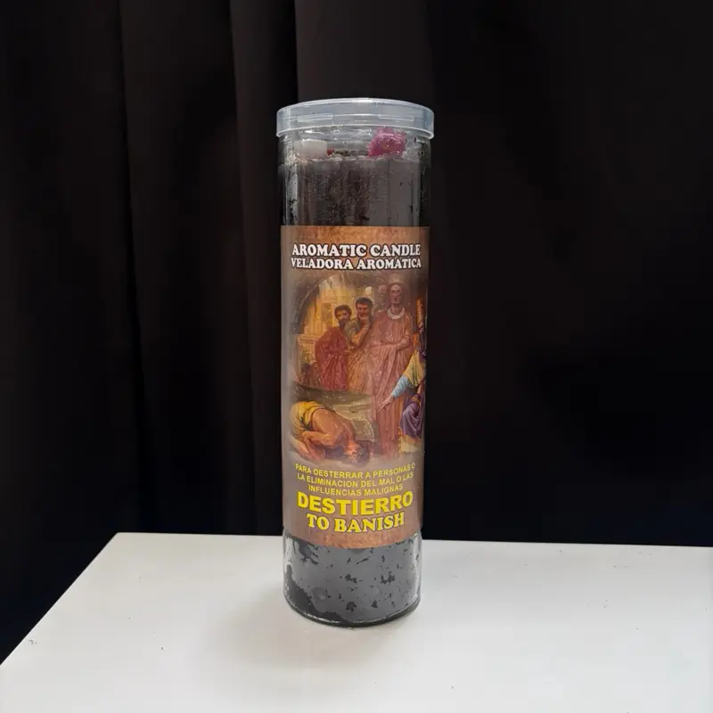 Veladora preparada destierro