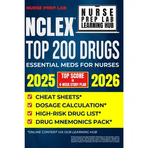 NCLEX TOP 200 DRUGS: Pharmacology Power Pack for Nurses