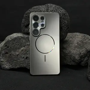 [Exclusive New Release] Quicksand Magnetic Large Window Smartphone Case for SXS26ultra-S25ultra, Full Window Lens Protection, Stylish Design, Multiple Color Options, Cellphone Handheld Devices Accessories