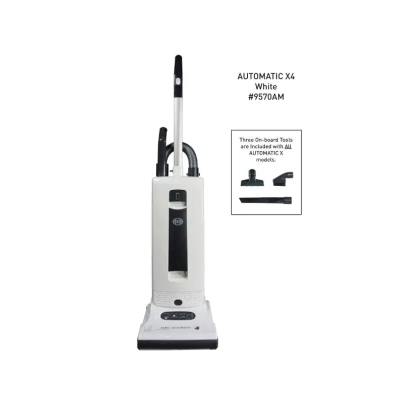 SEBO Automatic X4 White Upright Vacuum Cleaner 9570AM