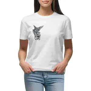 Winged Angel Graphic T-Shirt – 100% Pure Cotton, Soft & Breathable, Classic Design, Everyday Comfort & Versatility