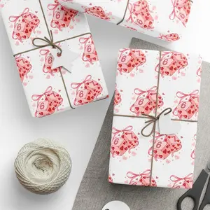 6 7 Meme Wrapping Paper, Six Seven Wrapping Paper, 67 Gift Wrap, Funny Wrapping Paper, Valentines Wrapping, Valentine's Day Gift Wrap