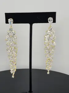 Elegant Multi Gemstones Earrings in 925 Sterling Silver – Vibrant & Chic
