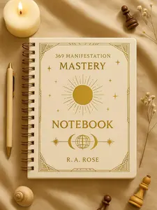 Mastery 369 Manifestation Notebook - Discipline & Growth Daily Ritual Journal