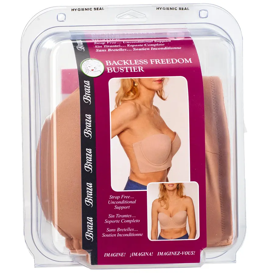 Backless Freedom Bustier - Strapless Underwire Bra