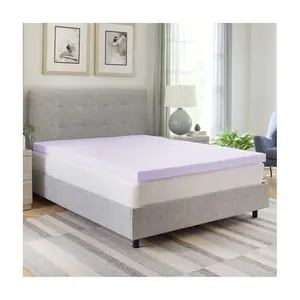 Bodipedic 3" Lavender Memory Foam Mattress Topper, Twin XL