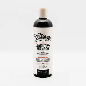 Dandymen Clarifying Shampoo Sulfate-Free Tea Tree Oil Blend for Balanced Scalp Care & Daily Cleansing Refreshing Scented Formula 11.83 fl. oz