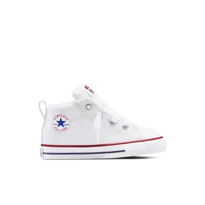 Converse Toddler Street Mid Top Sneakers - White 4T