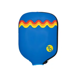 "Summer Daze" Leather Pickleball Paddle Cover