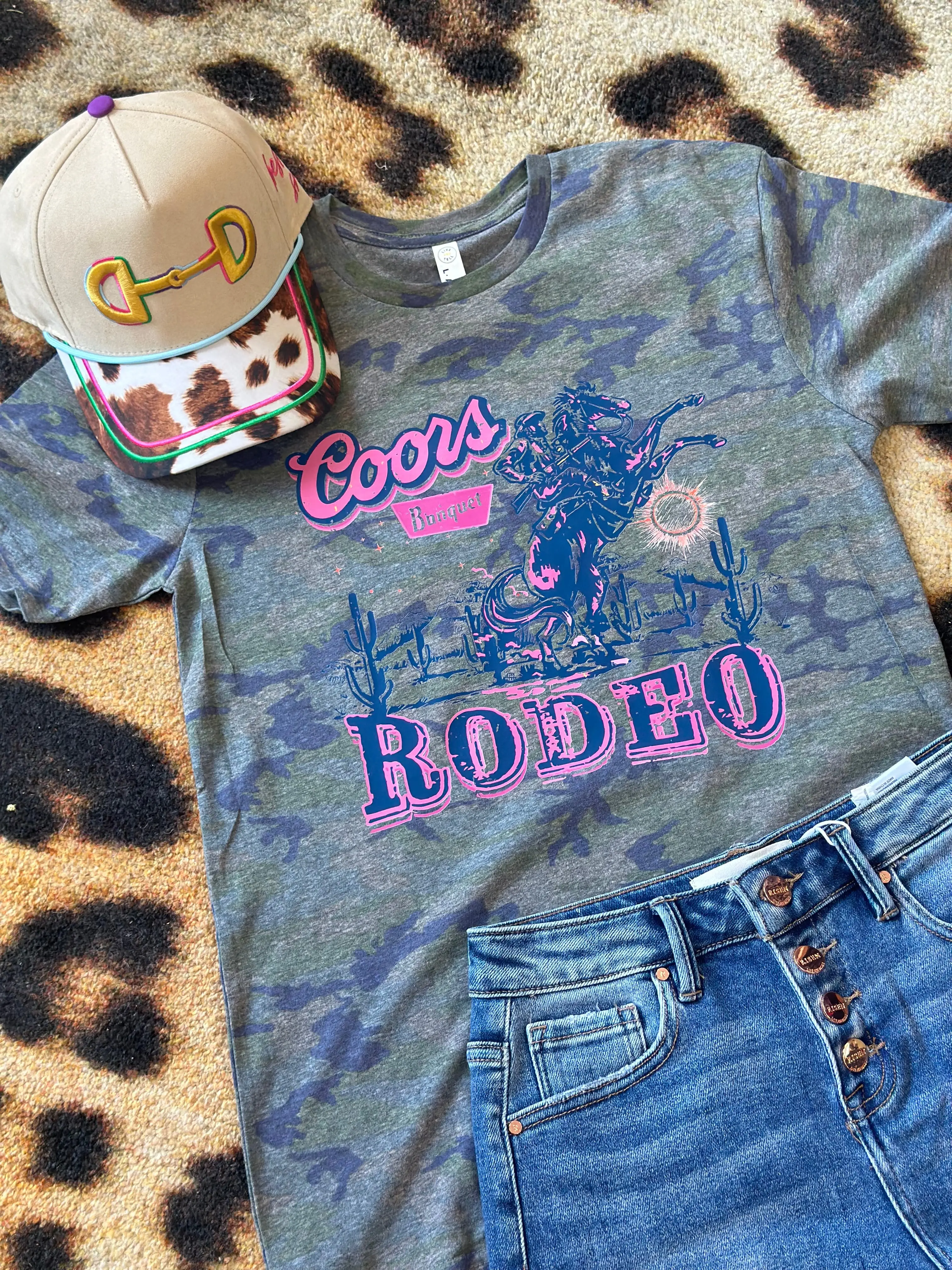 Coors Rodeo Camo Tshirt