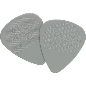Fender Nylon 351 Shape Picks .73 12 Count - Light Gray