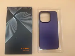 TORRAS Magnetic Slim Fit Case for iPhone 15 Pro – Purple