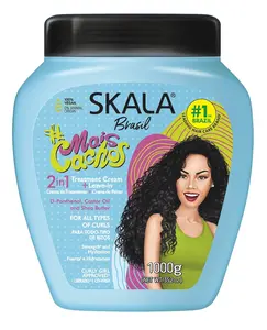 SKALA Mais Cachos for hair type 3ABC -  For Curly Hair 2 IN 1 Conditioning Treatment Cream and Conditioner