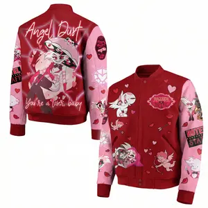 Hazzbin Hotell Angell Dusst Baseball Jacket, Youre A Losser Babby Graphic Coat, Unisex Apparell For Men Women, Vallentines Day Gift Idea