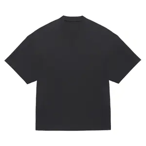 adidas Mens Fear Of God Athletics V Neck Short Sleeve Casual Tops Casual - Black