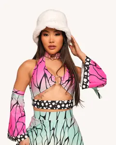 Butterfly Dance Top with Sleeves