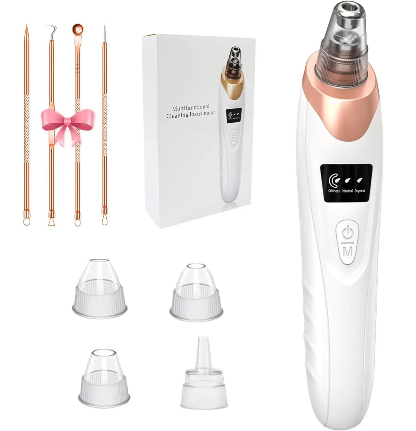 Blackhead Remover Pore Vacuum,Facial Pore Cleaner Blackhead Vacuum
